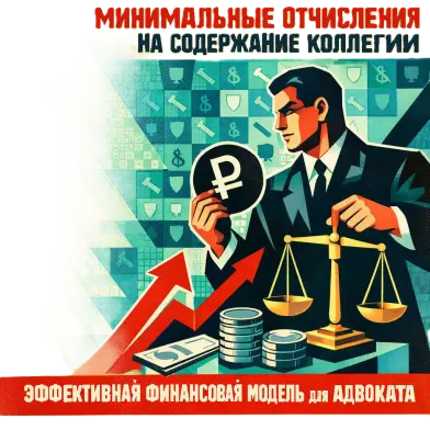 Минимальные отчисления на содержание коллегии: эффективная финансовая модель для адвоката
